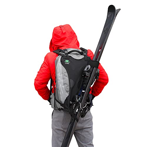 Skiback, der revolutionäre Skihalter, um beide Hände frei zu halten | speziell für Rucksack